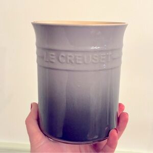 Le Creuset Utensil Holder/Crock in FLINT 1.1 L